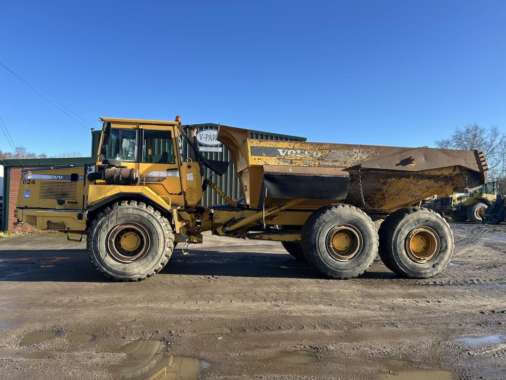 Volvo A25C dump truck